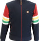 Trojan Mens Navy Blue Marley Retro Track Tops