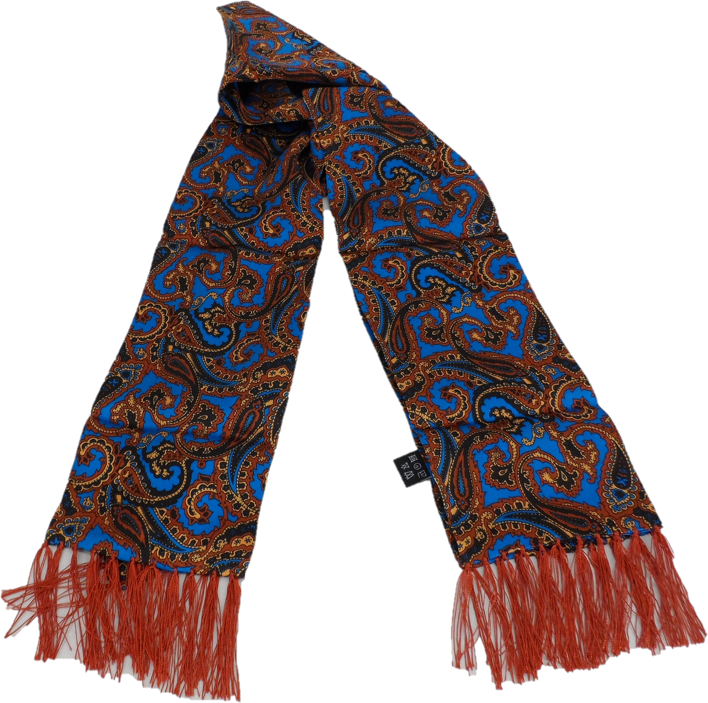 Tootal Mens Retro Paisley Print 100% Silk Scarves