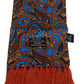 Tootal Mens Retro Paisley Print 100% Silk Scarves