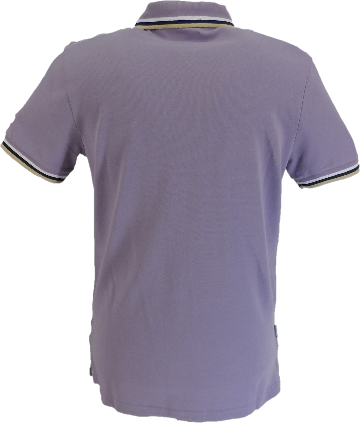 Lambretta Dusky Lilac Retro Target Logo 100% Cotton Polo Shirts