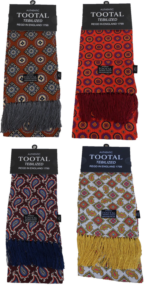 Tootal Mens Tebilized 100% Rayon Printed Scarf