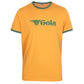 Gola Mens Gold/Green Retro Ringer T Shirt