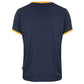 Gola Mens Navy/Gold Retro Ringer T Shirt