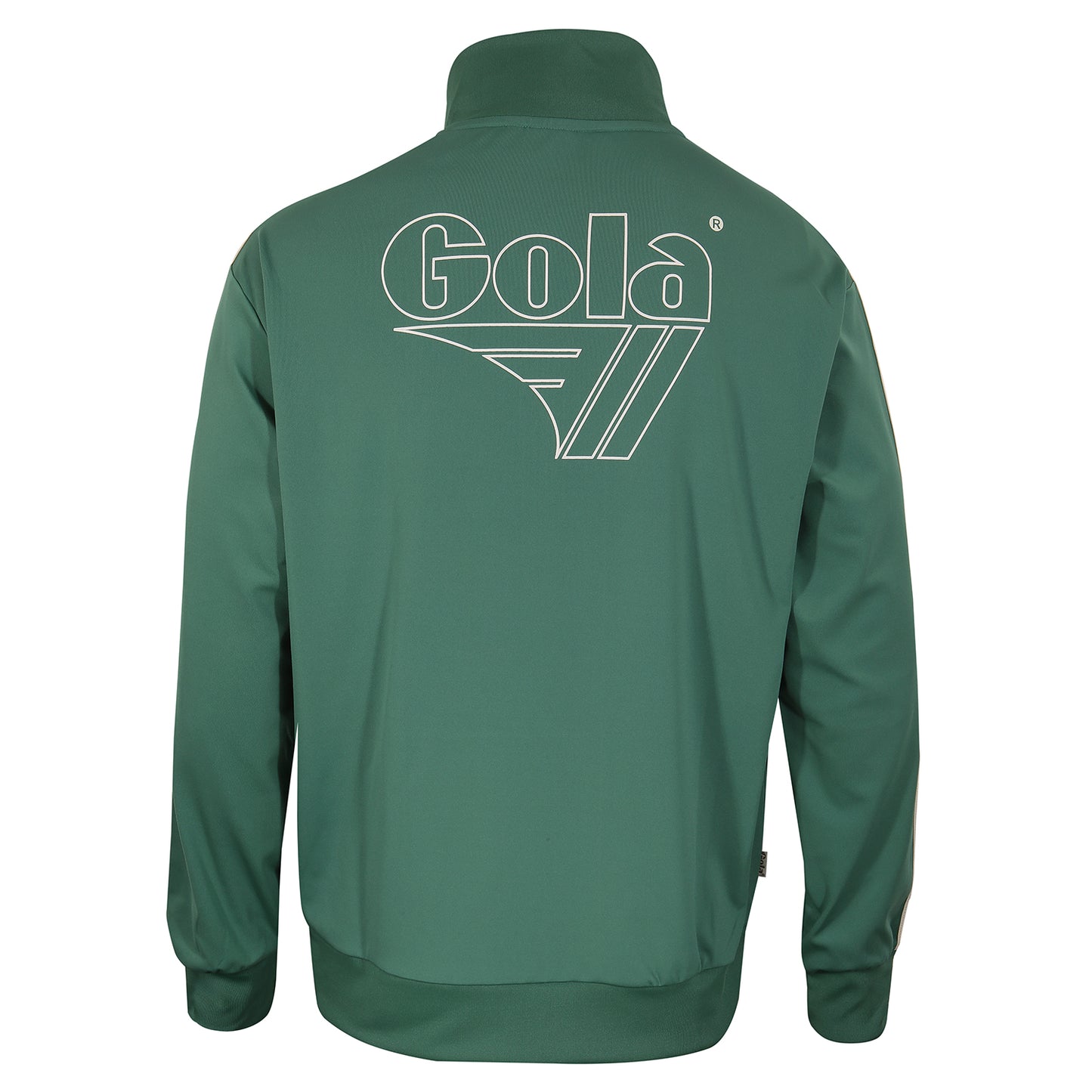 Gola Mens Green 70s Retro Stripe One Stipe Track Tops