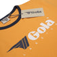 Gola Mens Gold Retro Ringer T Shirt