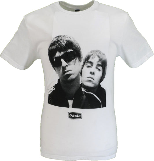 Mens Official Licensed Oasis Noel and Liam T Shirt