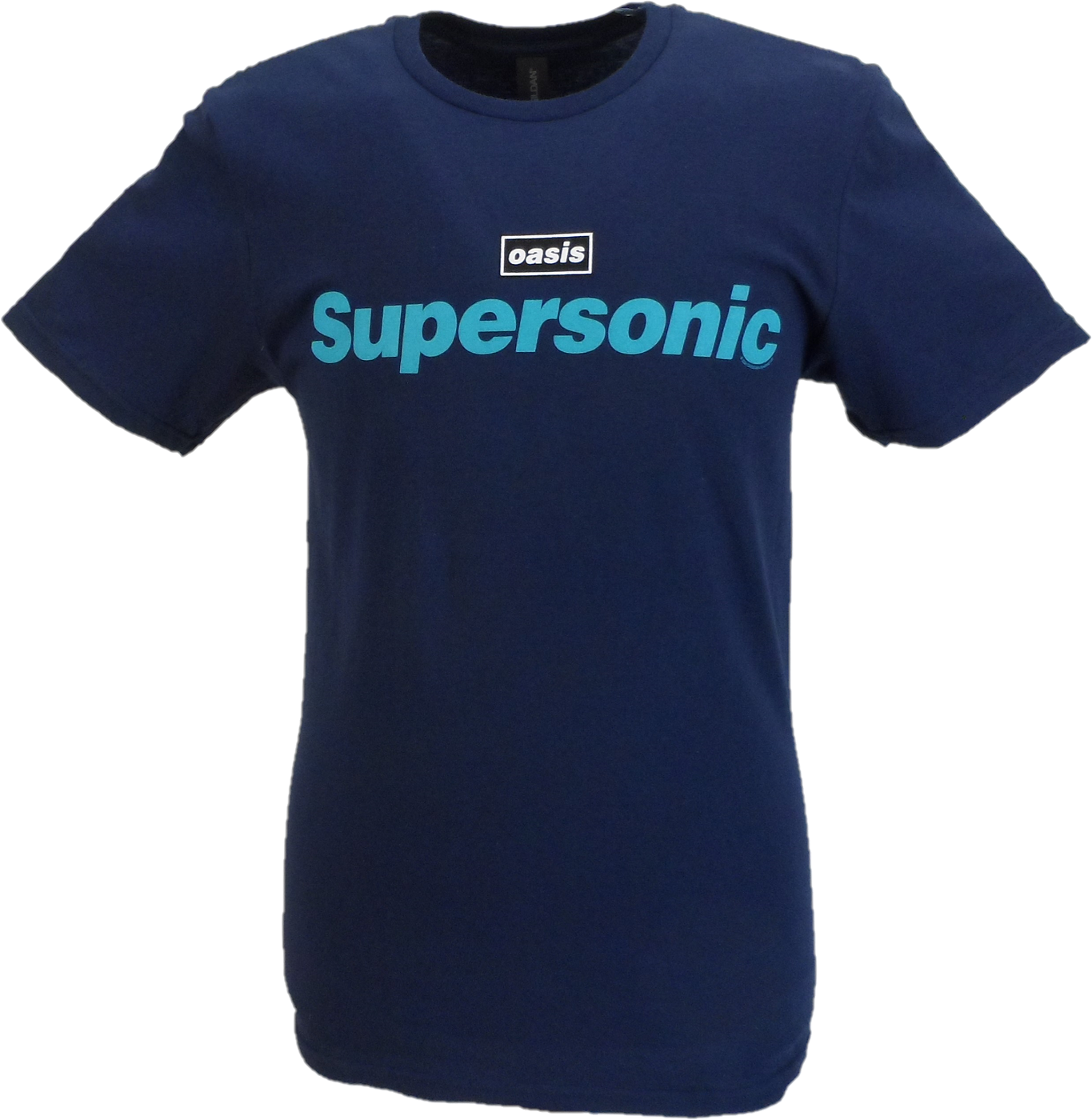 Mens Official Licensed Oasis Supersonic Logo T Shirt