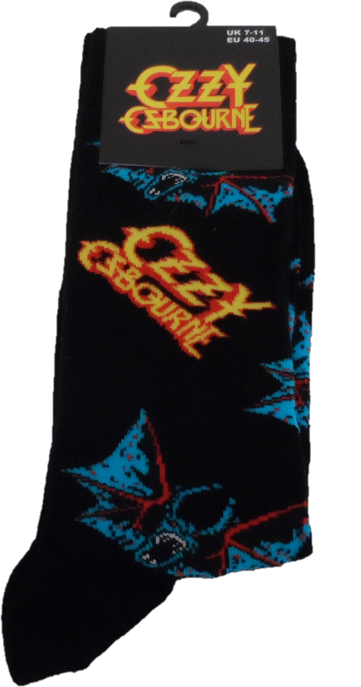 Mens Officially Licensed Ozzy Osbourne Socks