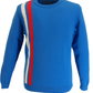 Mazeys Mens Blue Racing Crew Neck Jumper