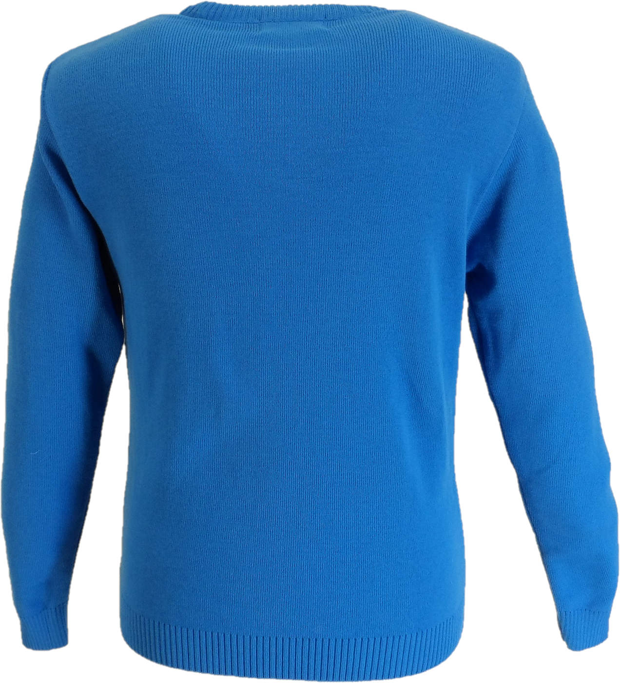 Mazeys Mens Blue Racing Crew Neck Jumper