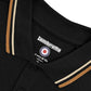 Lambretta Black Retro Target Logo Twin Tipped Polo Shirts