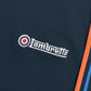 Lambretta Navy Blue Retro Target Logo Twin Tipped Polo Shirts