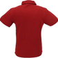 Ska & Soul Mens Red Diamond Retro Knitted Polo Shirts