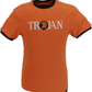 Trojan Orange Classic Helmet Logo 100% Cotton T-Shirt