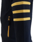 Trojan Mens Navy Blue Sleeve Stripe Zip Track Tops