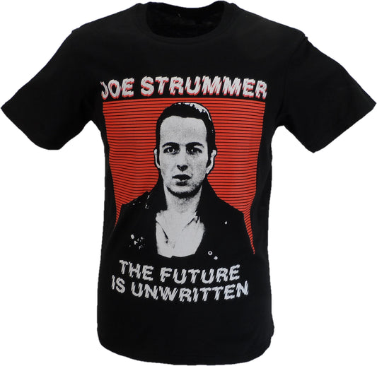 Mens Black Official Joe Stummer The Future Is Unwritten T Shirt