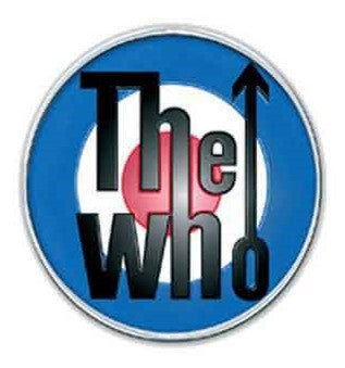 The Who Metal with Enamel Infill Badges