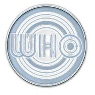 The Who Metal with Enamel Infill Badges