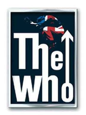 The Who Metal with Enamel Infill Badges