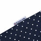 Lambretta Mens Navy/White Polka Dot Print Polo Shirts