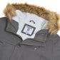 Lambretta Mens Grey Retro Fishtail Parka