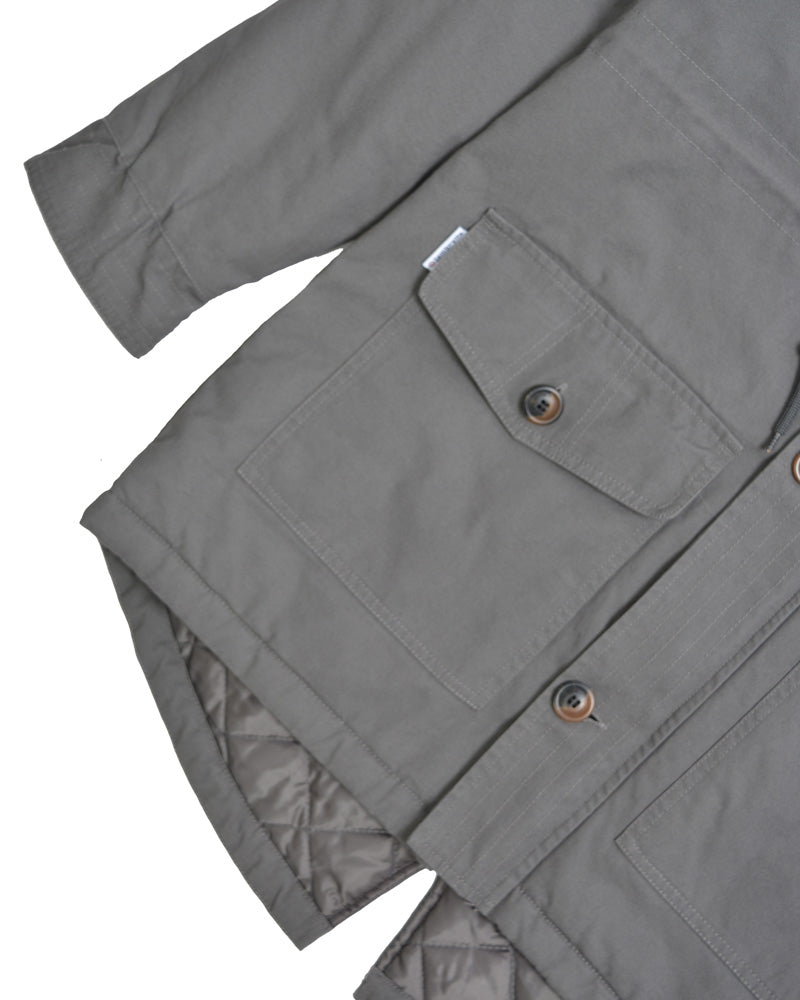 Lambretta Mens Grey Retro Fishtail Parka