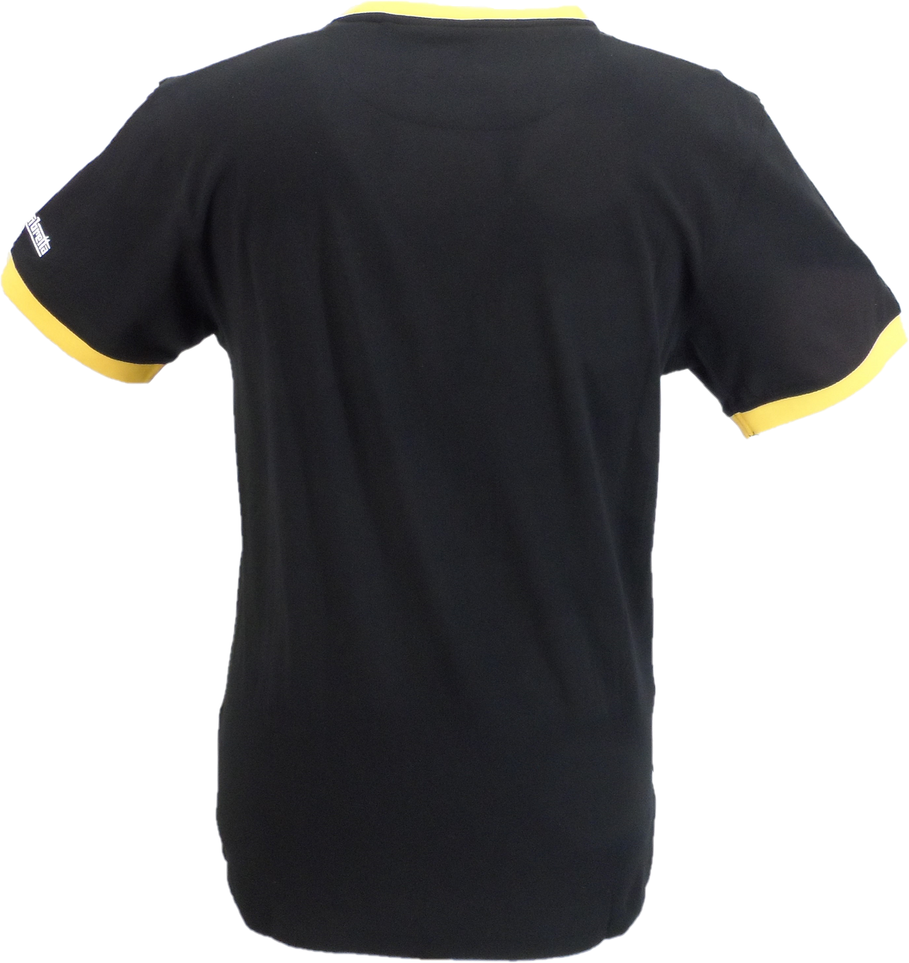 Black and gold t shirt mens best sale