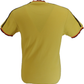 Trojan Mens Mustard Yellow Tipped Pique T Shirt