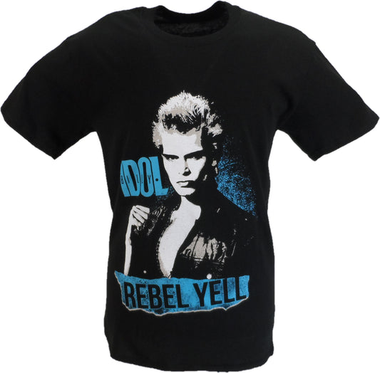 Mens Official Licensed Billy Idol Rebel Yell T Shirt