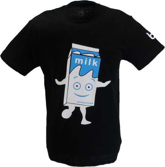 Mens Black Official Milky T Shirt