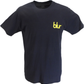 Mens Navy Official Blur Parklife Back Print T Shirt