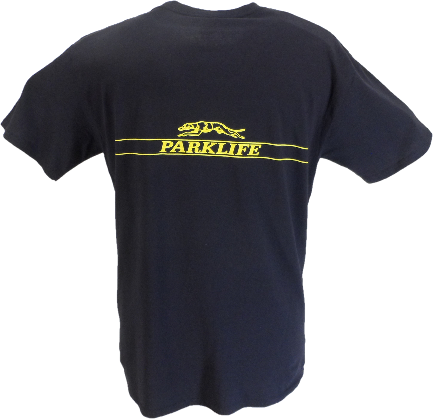 Mens Navy Official Blur Parklife Back Print T Shirt