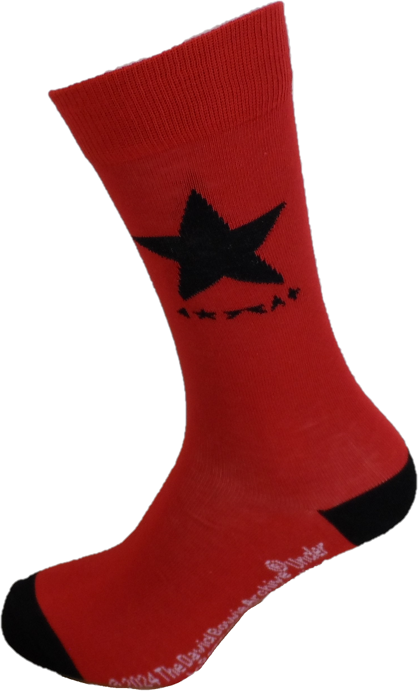 Mens Officially Licensed David Bowie Socks