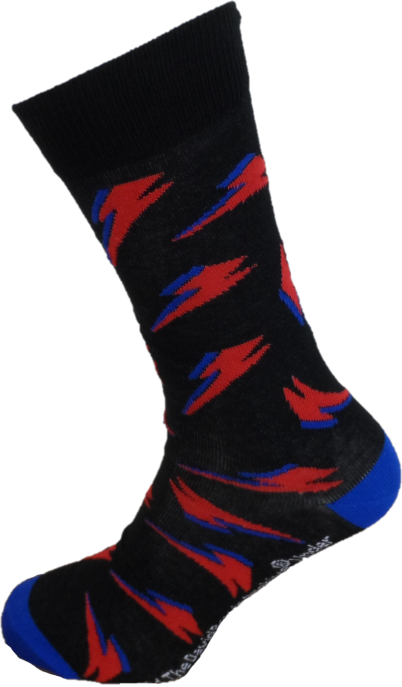 Mens Officially Licensed David Bowie Socks