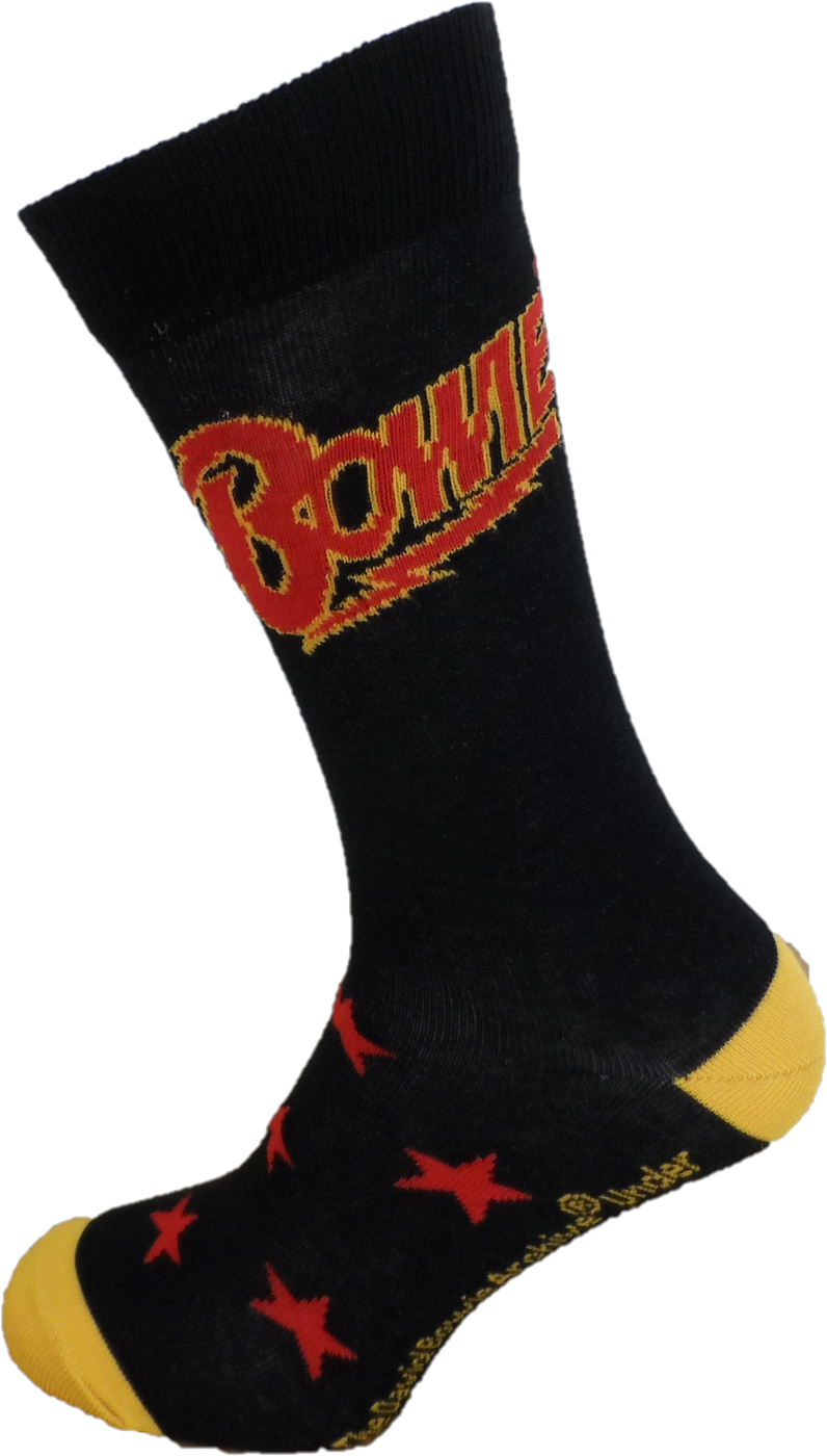 Mens Officially Licensed David Bowie Socks