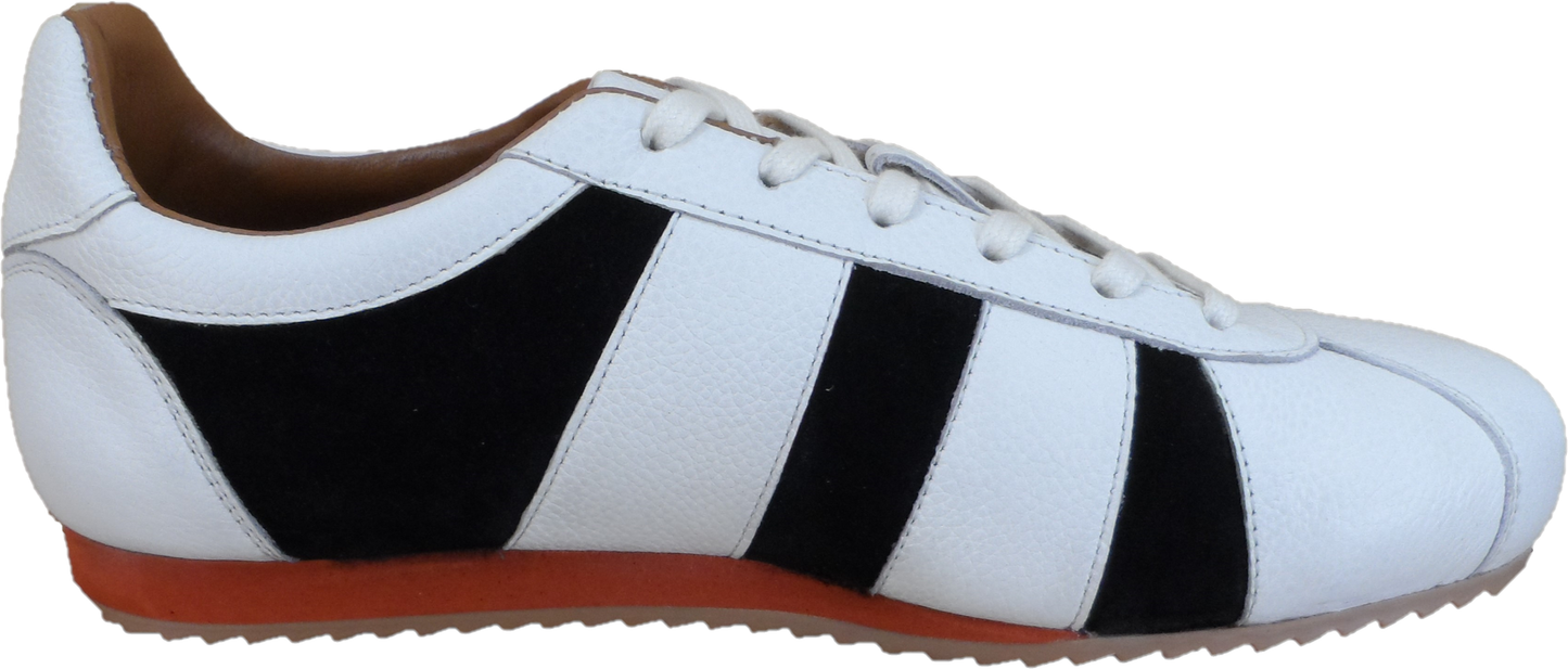 Delicous Junction Mens White Chad Trainers