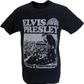 Mens Navy Blue Official Sun Records Elvis Heartbreaker T Shirt