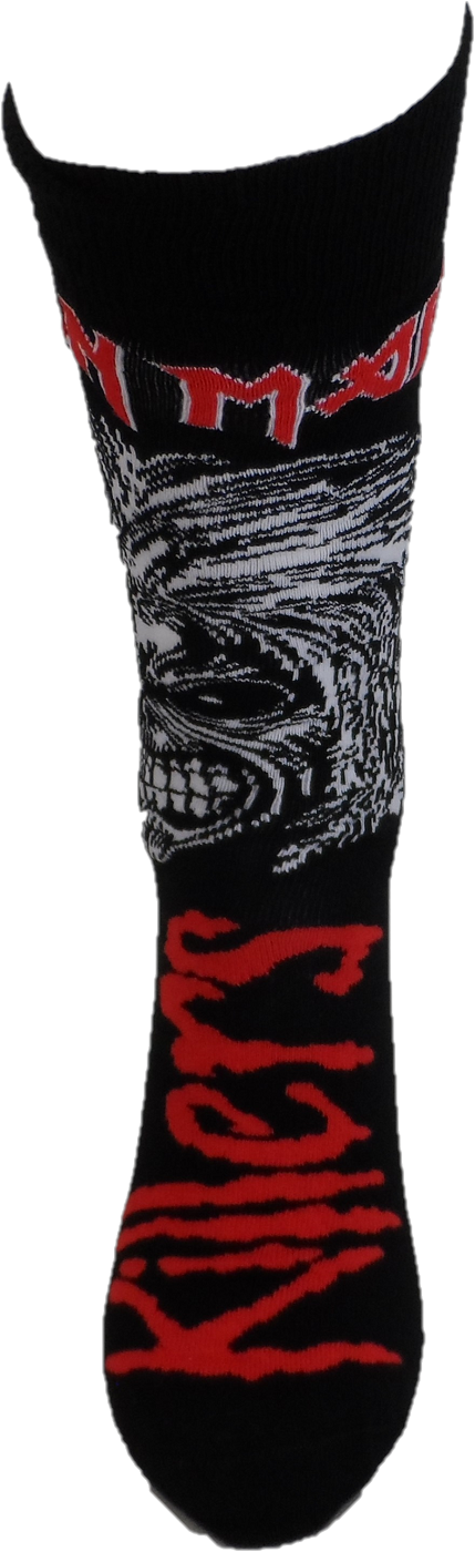 Mens Officially Licensed Iron Maiden Socks