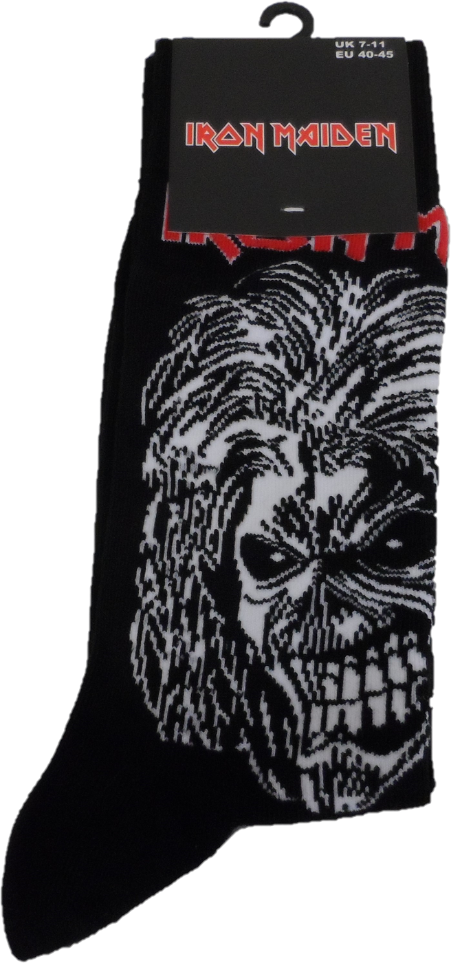 Mens Officially Licensed Iron Maiden Socks