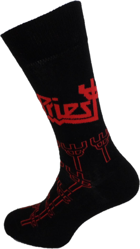 Mens Officially Licensed Judas Priest Socks