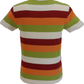 Madcap England Mens Multi Striped Ringer T Shirt