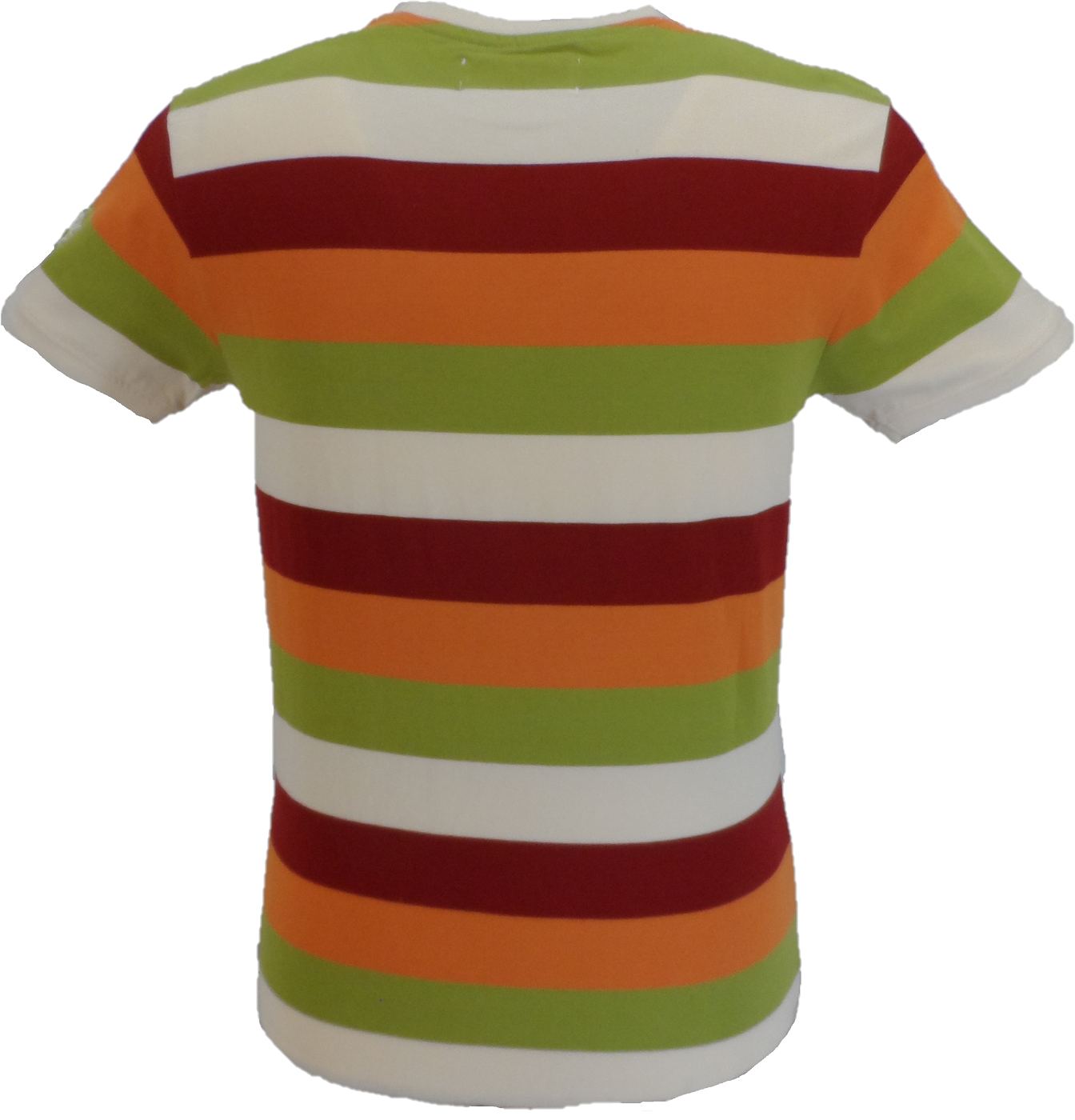 Madcap England Mens Multi Striped Ringer T Shirt