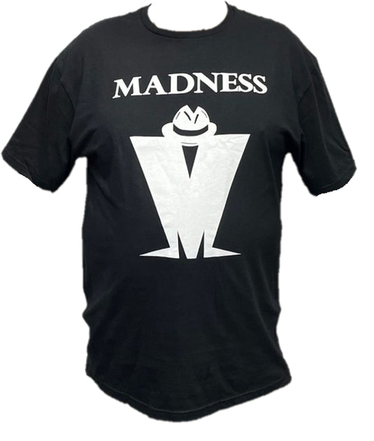 Mens Black Official Madness M Logo T Shirt