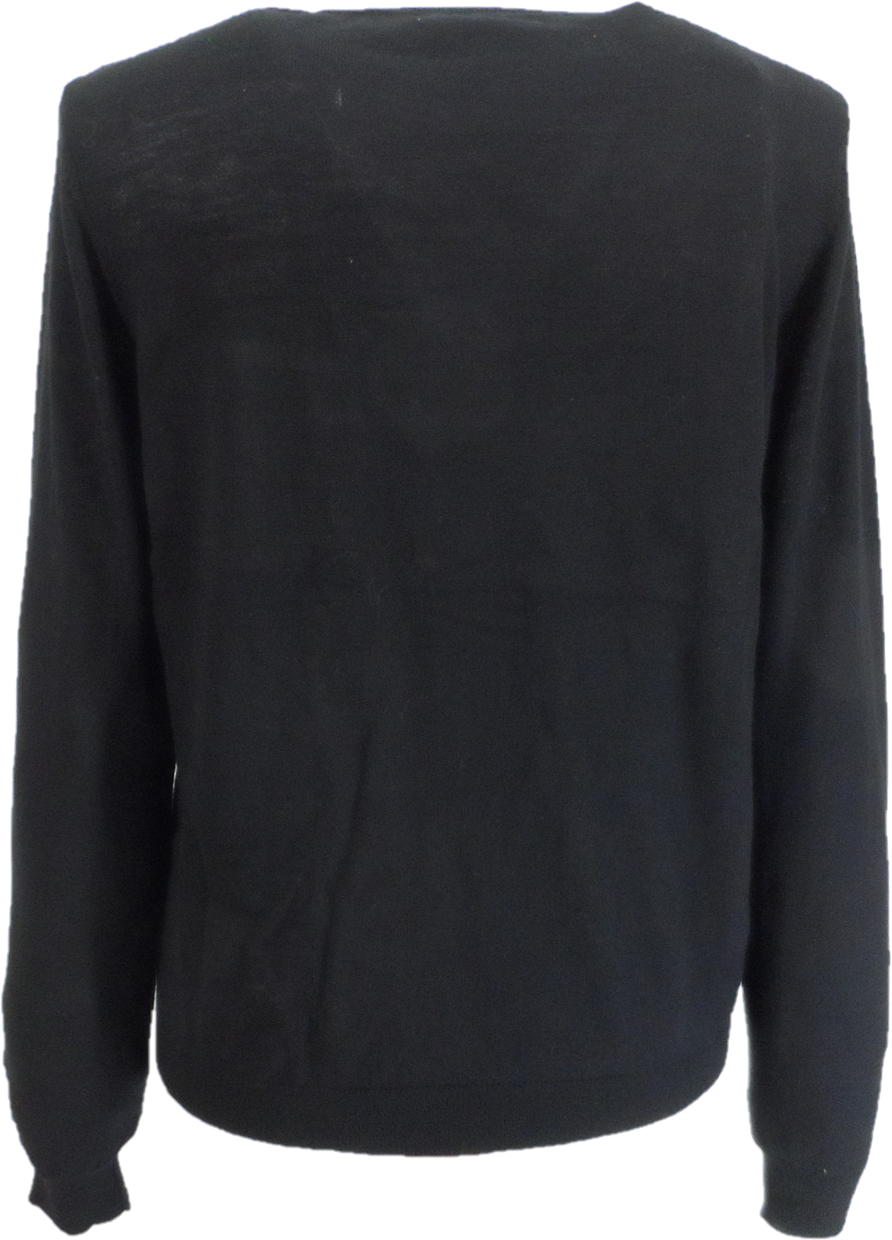 Merc Mens Harris Black V Neck Knitted Cardigan