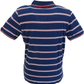 Merc London Navy Blue Ryder Polo Shirt