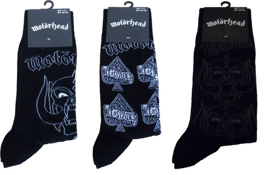 Mens Officially Licensed Motorhead Socks