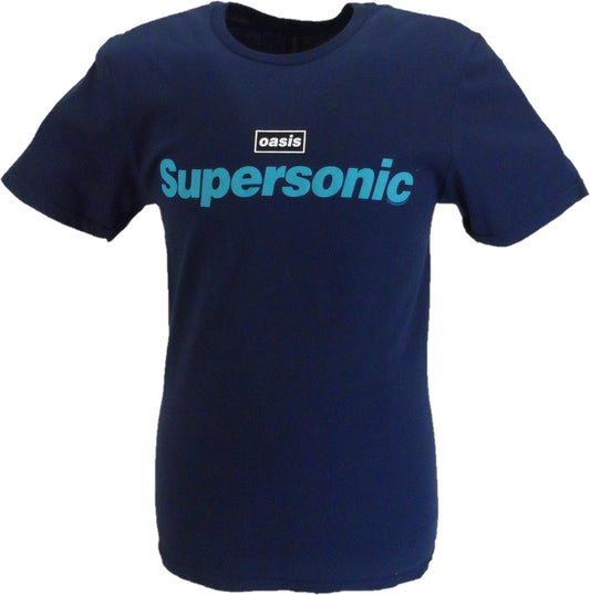 Mens Official Licensed Oasis Supersonic Logo T Shirt