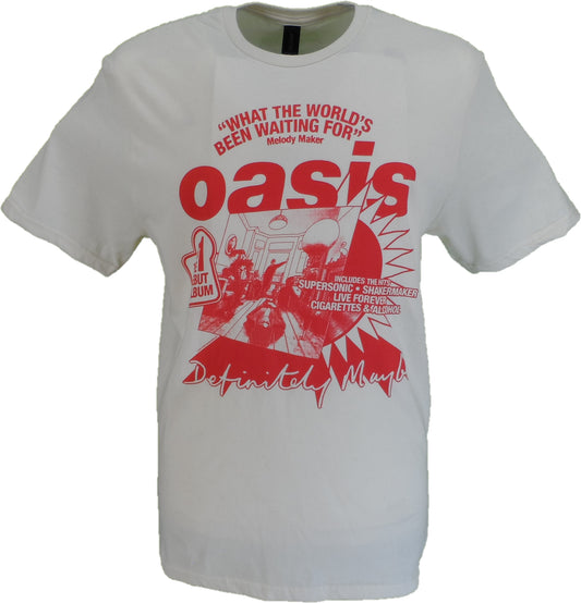 Mens Official Licensed Oasis What The Worlds Been Waiting For T Shirt