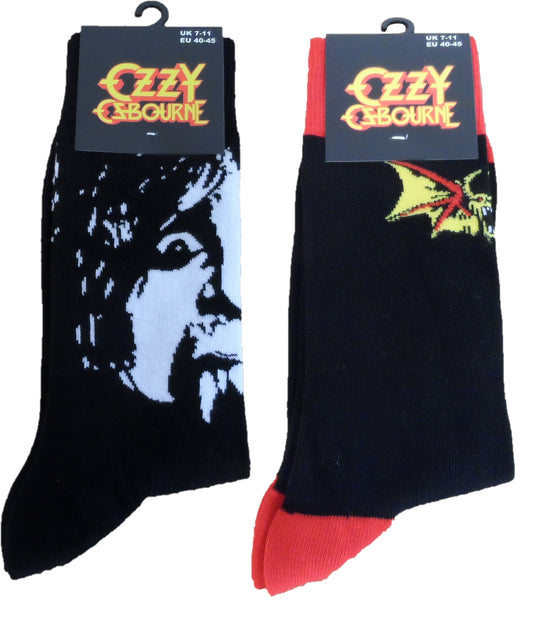 Mens Officially Licensed Ozzy Osbourne Socks