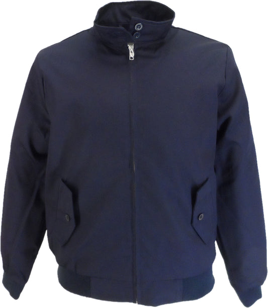 Relco Ladies Classic Navy Blue Harrington Jackets